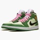 PK Sneakers Jordan 1 Mid Dutch Green (W) Dutch Green/Black-Barely Green CZ0774-300