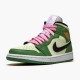 PK Sneakers Jordan 1 Mid Dutch Green (W) Dutch Green/Black-Barely Green CZ0774-300