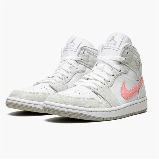 PK Sneakers Jordan 1 Mid SE Light Iron Ore (W) Light Iron Ore/Atmosphere-White DN4045-001