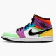 PK Sneakers Jordan 1 Mid SE Multi-Color (W) White/Black-Lightbulb-Team Orange CW1140-100