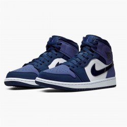 PK Sneakers Jordan 1 Mid Obsidian Sanded Purple Obsidian/Sanded Purple-White 554724-445