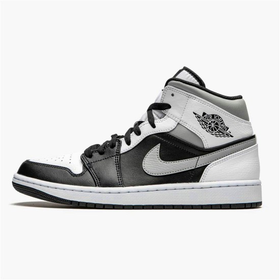 PK Sneakers Jordan 1 Mid White Shadow Black/Medium Grey-White 554724-073