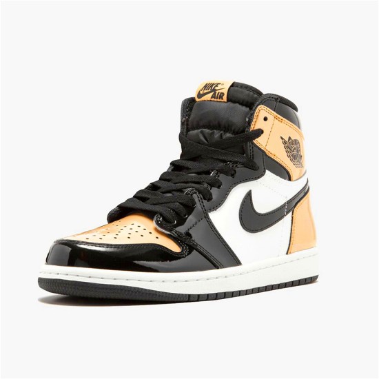 PK Sneakers Jordan 1 Retro High NRG Patent Gold Toe Black/Metallic Gold-Summit White 861428-007