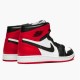 PK Sneakers Jordan 1 Retro Black Toe (2013) White/Black-Gym Red 555088-184