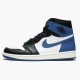 PK Sneakers Jordan 1 Retro High Blue Moon Summit White/Blue Moon-Black 555088-115