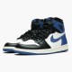 PK Sneakers Jordan 1 Retro High Blue Moon Summit White/Blue Moon-Black 555088-115