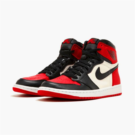 PK Sneakers Jordan 1 Retro High Bred Toe Gym Red/Black-Summit White 555088-610