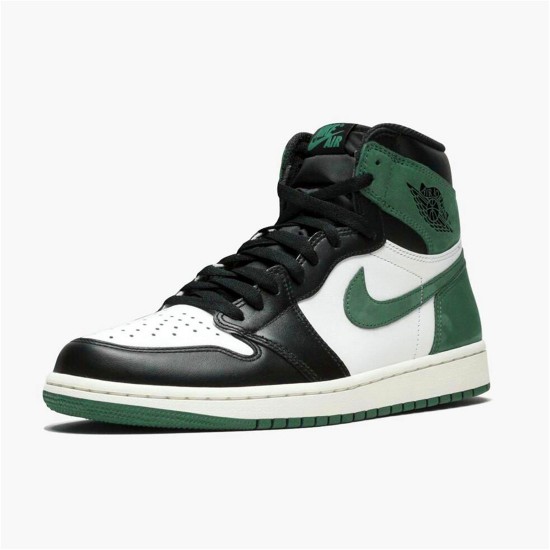 PK Sneakers Jordan 1 Retro High Clay Green Summit White/Clay Green-Black 555088-135