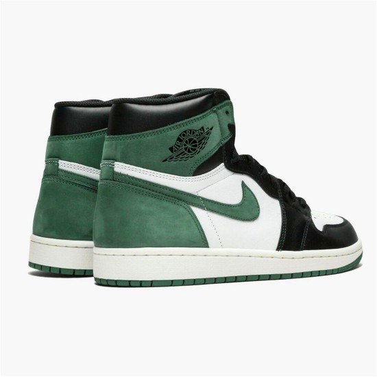 PK Sneakers Jordan 1 Retro High Clay Green Summit White/Clay Green-Black 555088-135