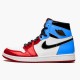 PK Sneakers Jordan 1 Retro High Fearless UNC Chicago White/University Blue-Varsity Red-Black CK5666-100