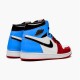 PK Sneakers Jordan 1 Retro High Fearless UNC Chicago White/University Blue-Varsity Red-Black CK5666-100