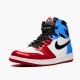 PK Sneakers Jordan 1 Retro High Fearless UNC Chicago White/University Blue-Varsity Red-Black CK5666-100