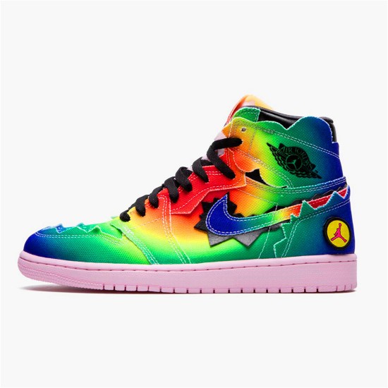 PK Sneakers Jordan 1 Retro High J Balvin Multi-Color/Black-Pink Foam-Multi-Color DC3481-900