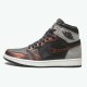 PK Sneakers Jordan 1 Retro High Light Army Rust Shadow Patina Black/Grey-Rust 555088-033