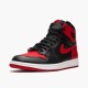 PK Sneakers Jordan 1 Retro High Bred Banned (2016) Black/Varsity Red-White 555088-001