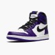 PK Sneakers Jordan 1 Retro High Court Purple White Court Purple/White-Black 555088-500