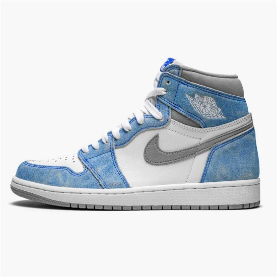 PK Sneakers Jordan 1 Retro High OG Hyper Royal Hyper Royal/Light Smoke Grey-White 555088-402