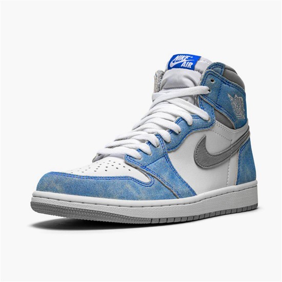 PK Sneakers Jordan 1 Retro High OG Hyper Royal Hyper Royal/Light Smoke Grey-White 555088-402