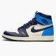 PK Sneakers Jordan 1 Retro High Obsidian UNC Sail/Obsidian-University Blue 555088-140