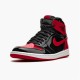 PK Sneakers Jordan 1 Retro High OG Patent Bred Black/White-Varsity Red 555088-063