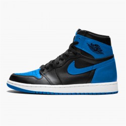 PK Sneakers Jordan 1 Retro Royal (2017) Black/Varsity Royal-White 555088-007