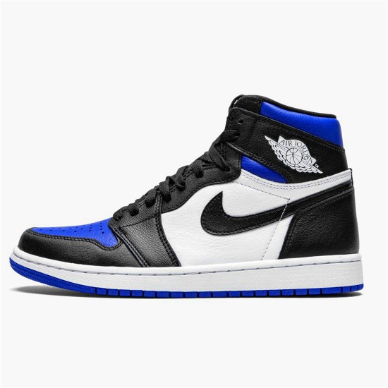 PK Sneakers Jordan 1 Retro High Royal Toe Black/White-Game Royal-Black 555088-041