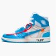 PK Sneakers Jordan 1 Retro High Off-White University Blue White/Dark Powder Blue-Cone AQ0818-148