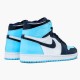 PK Sneakers Jordan 1 Retro High UNC Patent (W) Obsidian/Blue Chill-White CD0461-401