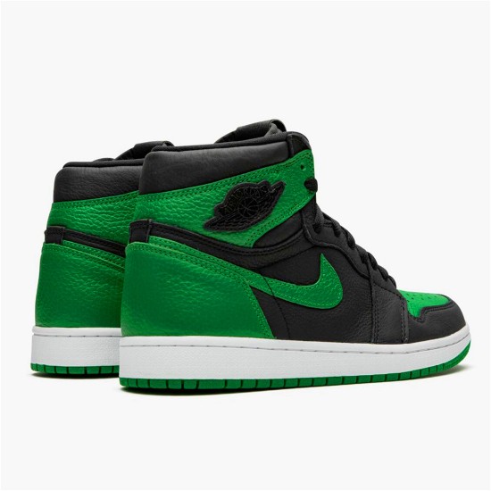 PK Sneakers Jordan 1 Retro High Pine Green Black Black/Pine Green-White-Gym Red 555088-030