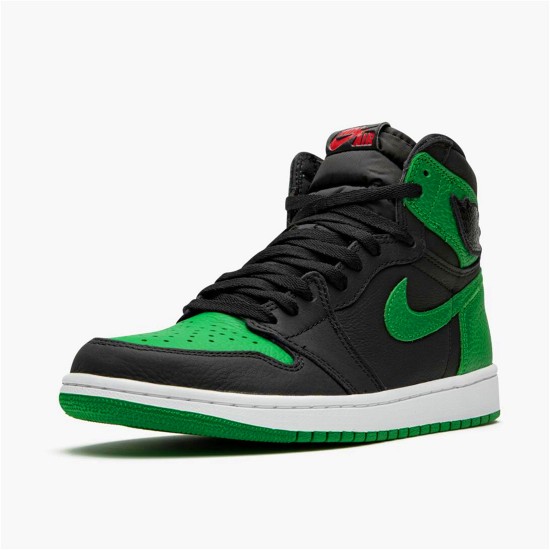 PK Sneakers Jordan 1 Retro High Pine Green Black Black/Pine Green-White-Gym Red 555088-030