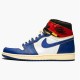 PK Sneakers Jordan 1 Retro High Union Los Angeles Blue Toe White/Storm Blue-Varsity Red-Black BV1300-146