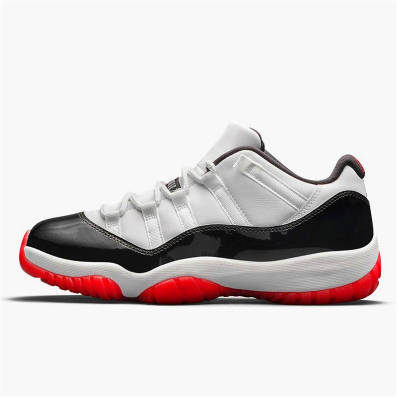 PK Sneakers Jordan 11 Retro Low Concord Bred White/Gym Red-Black-True Red AV2187-160