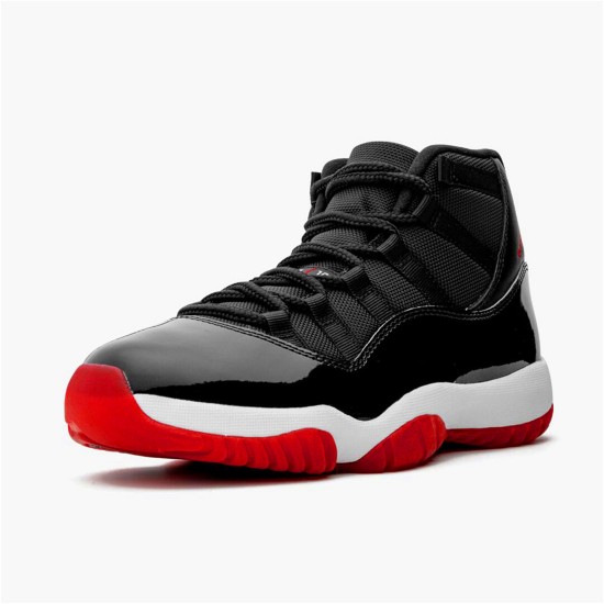 PK Sneakers Jordan 11 Retro Playoffs Bred (2019) Black/White-Varsity Red 378037-061