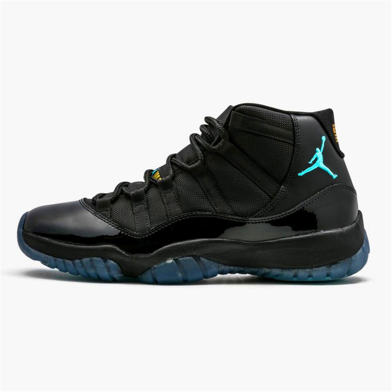 PK Sneakers Jordan 11 Retro Gamma Blue Black/Gamma Blue-Varsity Maize 378037-006