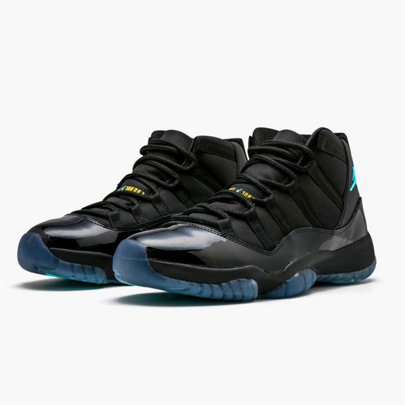 PK Sneakers Jordan 11 Retro Gamma Blue Black/Gamma Blue-Varsity Maize 378037-006