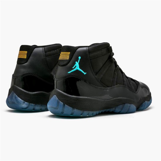 PK Sneakers Jordan 11 Retro Gamma Blue Black/Gamma Blue-Varsity Maize 378037-006