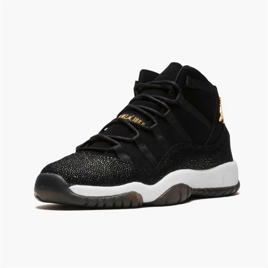 PK Sneakers Jordan 11 Retro Heiress Black Stingray (GS) Black/Metallic Gold-White-Infrared 23 852625-030