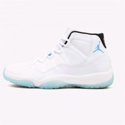 PK Sneakers Jordan 11 Retro Legend Blue (2014) White/Black-Legend Blue 378037-117