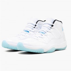 PK Sneakers Jordan 11 Retro Legend Blue (2014) White/Black-Legend Blue 378037-117