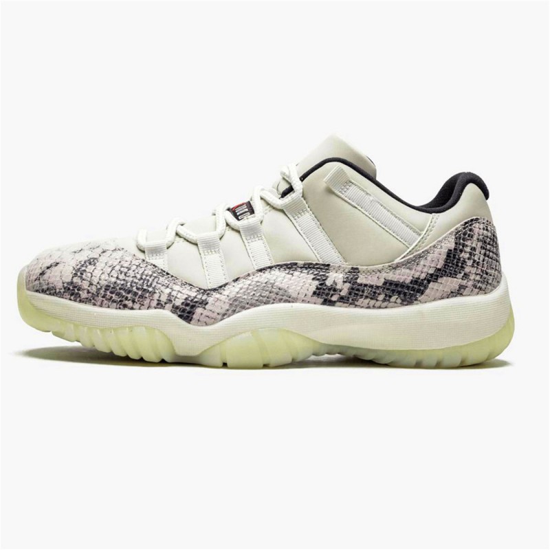 PK Sneakers Jordan 11 Retro Low Snake Light Bone Light Bone/Smoke Grey-White-Black CD6846-002