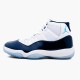 PK Sneakers Jordan 11 Retro UNC Win Like 82 White/University Blue-Midnight Navy 378037-123