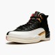 PK Sneakers Jordan 12 Retro Chinese New Year (2019) Black/True Red-Sail-Metallic Gold CI2977-006