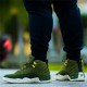 PK Sneakers Jordan 12 Retro Chris Paul Class Of 2003 Olive Canvas/Black-Sail 130690-301