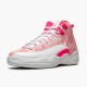 PK Sneakers Jordan 12 Retro Arctic Punch (GS) White/Arctic Punch-Hyper Pink 510815-101