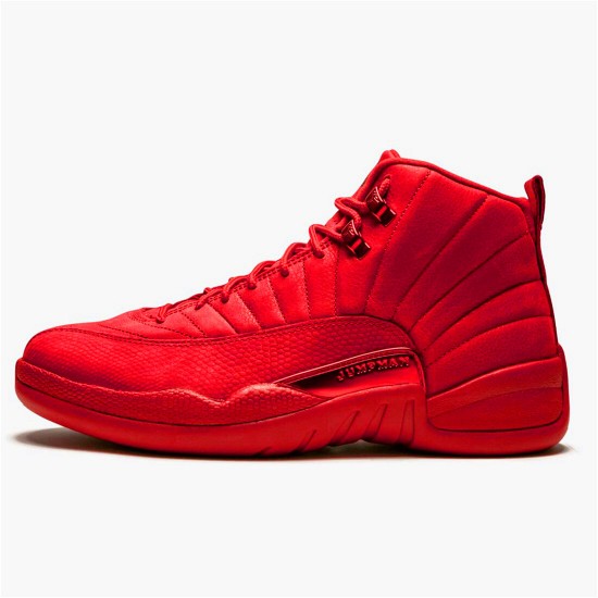 PK Sneakers Jordan 12 Retro Gym Red (2018) Gym Red/Black-Gym Red 130690-601