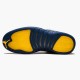 PK Sneakers Jordan 12 Retro Michigan College Navy/Amarillo BQ3180-407