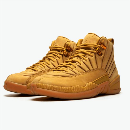 PK Sneakers Jordan 12 Retro PSNY Wheat Wheat/Wheat-Gum Light Brown AA1233-700