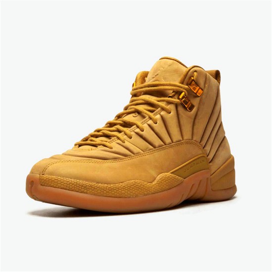 PK Sneakers Jordan 12 Retro PSNY Wheat Wheat/Wheat-Gum Light Brown AA1233-700