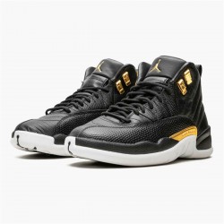 PK Sneakers Jordan 12 Retro Black Metallic Gold White (W) Black/Metallic Gold-White AO6068-007