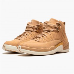 PK Sneakers Jordan 12 Retro Vachetta Tan (W) Vachetta Tan/Metallic Gold-Sail AO6068-203